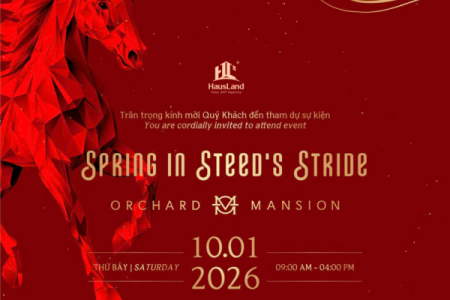 ORCHARD MANSION – SỰ KIỆN “SPRING IN STEED’S STRIDE”